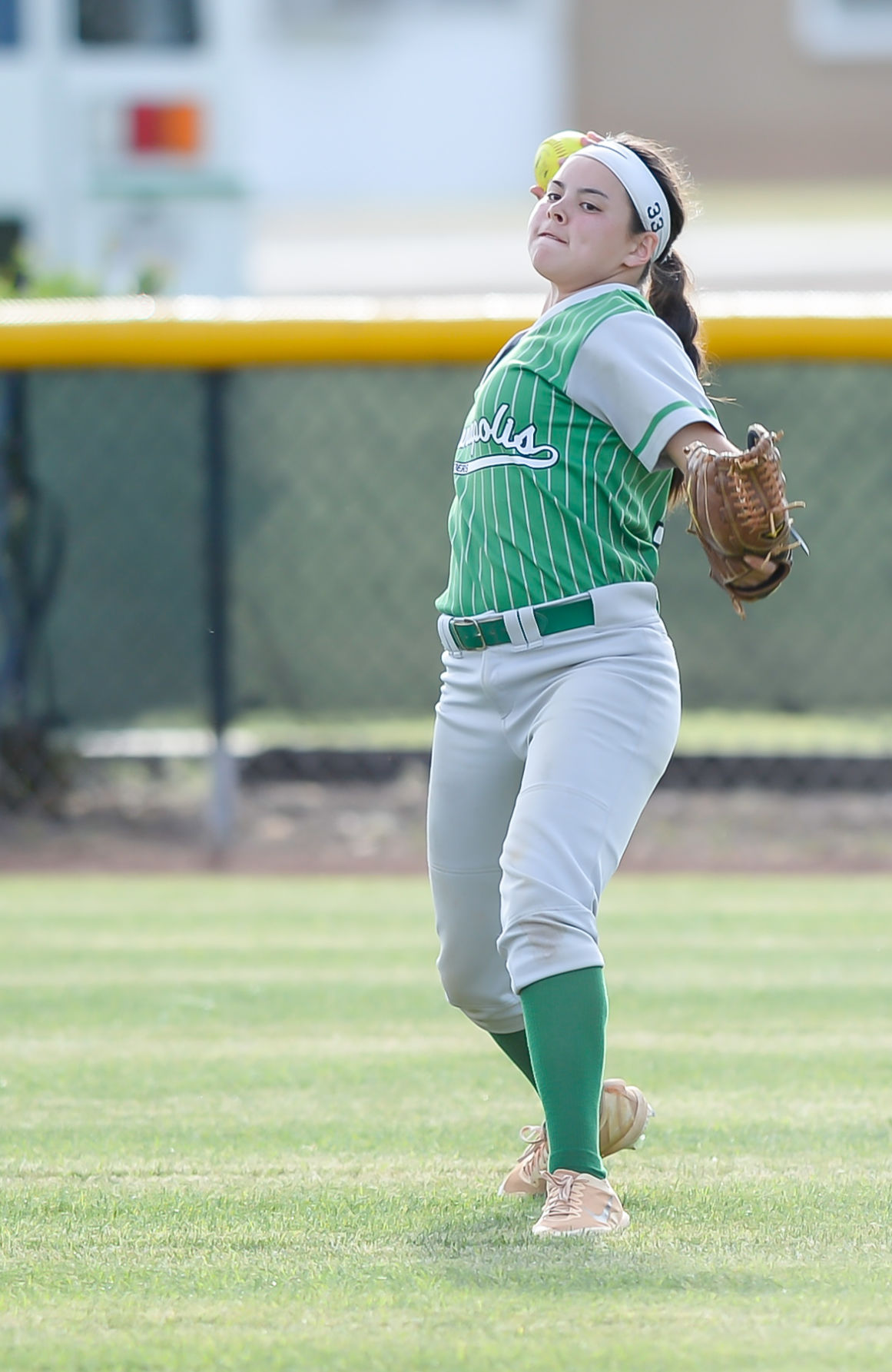 Friday night softball action